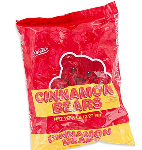 CINNAMON BEARS 10 LBs Gummies Chewy Retro Gourmet Bulk Gummi Soft Candy New - Gummi Candy