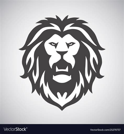 Lion roar logo Royalty Free Vector Image - VectorStock