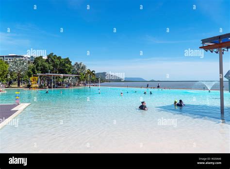 Esplanade Lagoon, Cairns, Queensland, Australia Stock Photo - Alamy