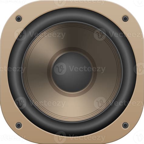 Audio speaker, sound driver 14585855 PNG