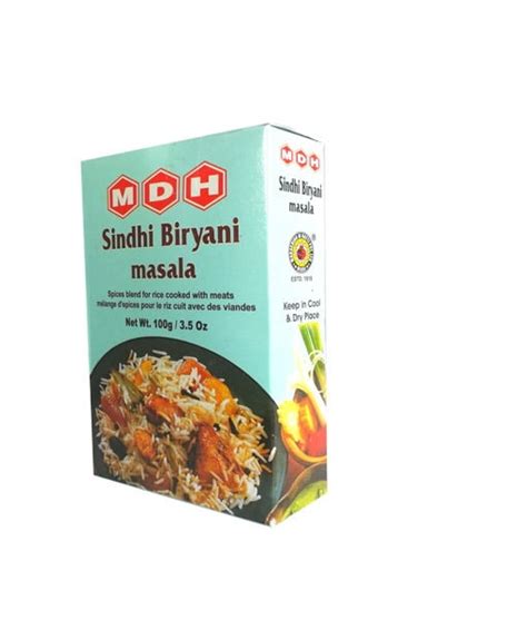 MDH Sindhi Biryani Masala 100 g | Spice Town - Online Grocery Store