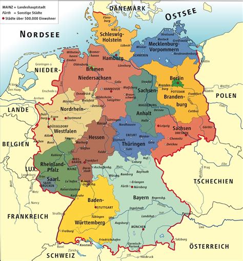 Los Länder, las regiones de Alemania - Guía Blog Alemania