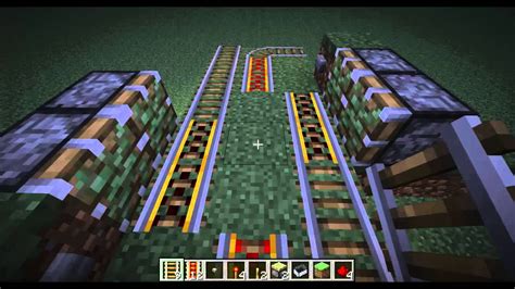 Simple Minecraft minecart station tutorial - YouTube