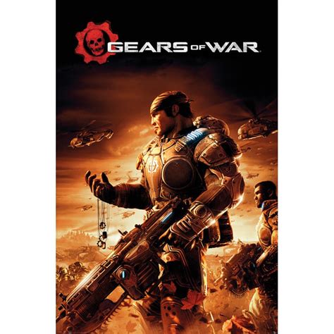 Gears Of War Key Art Laminated Poster (24 x 36) - Walmart.com - Walmart.com