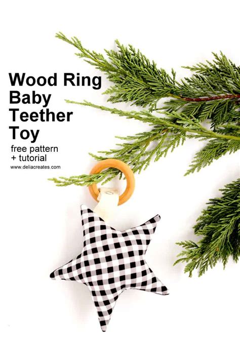 Wood Ring Baby Teether Toy | Skip To My Lou