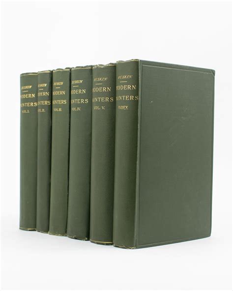 Modern Painters six volumes | John RUSKIN | 2nd Edition