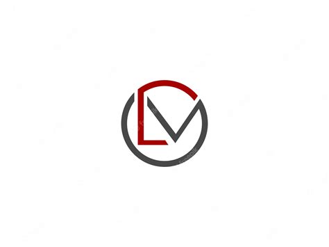 Premium Vector | Lm logo design