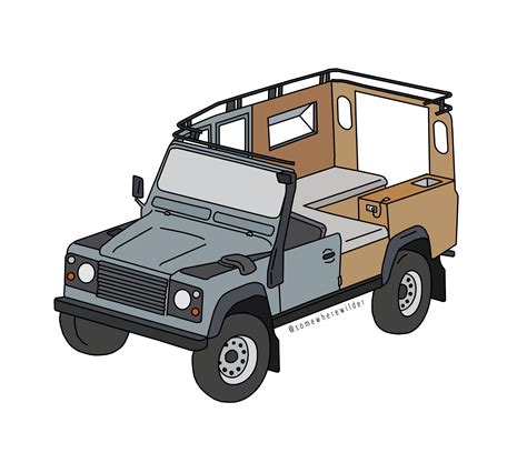 The Plans for Our Land Rover Defender Camper Build • Somewhere Wilder