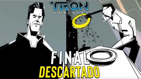 El Final Original de TRON UPRISING - Episodios Eliminados / Storyboard ...