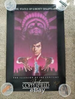 83 Mint Magic Of David Copperfield Statue Of Liberty Signed Poster Must See