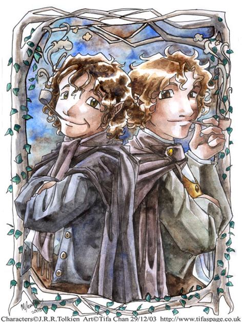 Merry and Pippin by tifachan on DeviantArt