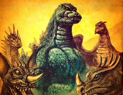 Godzilla art by Bob Eggleton. | Movie monsters, Godzilla, Monster art