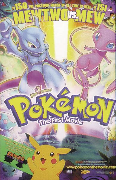 Pokémon Poster The First Movie, 61x 91,5cm groß