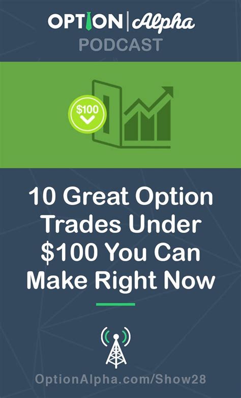 10 great options trades under $100 you can make right now! #optionalpha | Option trading ...