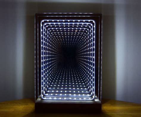 Modern Led Infinity Mirror Table Lamp | Infinity mirror table, Led infinity mirror, Infinity mirror