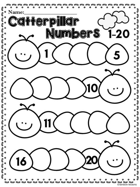 Numbers 1-20 Worksheets | Spring Math Worksheets | Made By Teachers