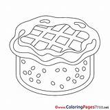 Cake food coloring Pages sketch template