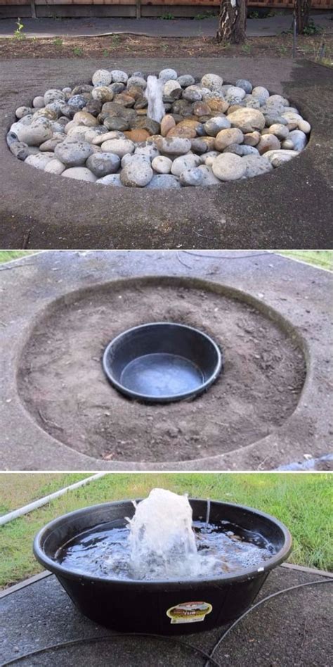 River-Rock-Mini-Fountain DIY Water Feature Ideas To Make Your Home And ...