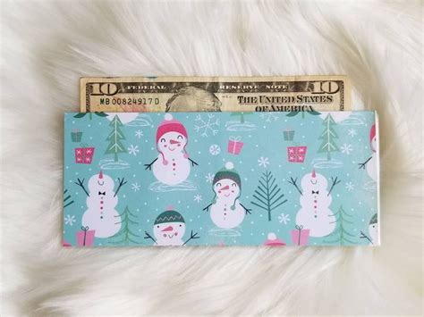 Holiday Cash Envelope, Cash Gift Envelope, Christmas Envelope, Ramsey System, Savings Envelope ...