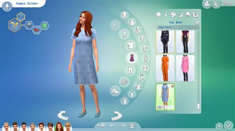 Mod The Sims - Get To Work Patient Outfit