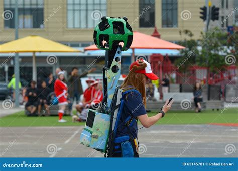 Google Street View Camera Operator at Work Editorial Photo - Image of photographer, moving: 63145781