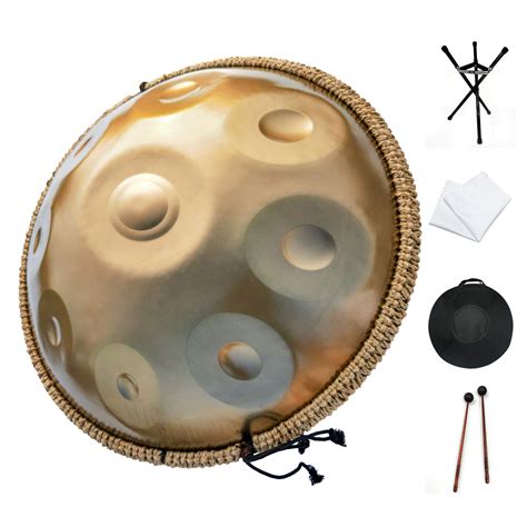 Buy Handpan drum instrument, AS TEMAN handpan,Handpan drum in D Minor 9 Notes 22 inches Steel ...