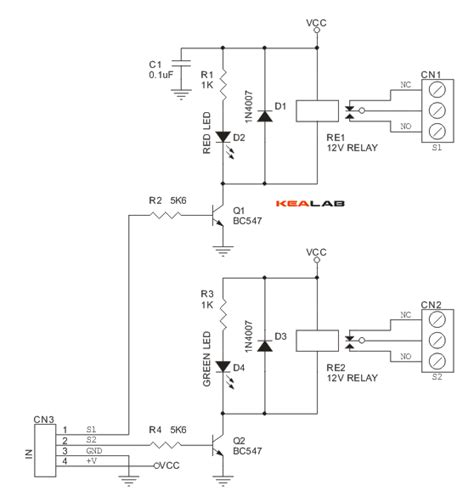 2_Channel_Relay_Board_SCHEMATIC - Electronics-Lab.com