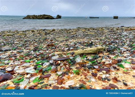 Seaglass Beach - Bermuda stock photo. Image of beautiful - 73024584