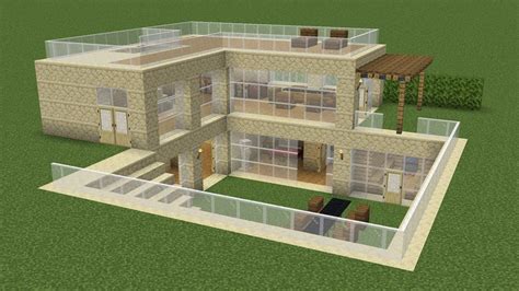 Sandstone Minecraft House