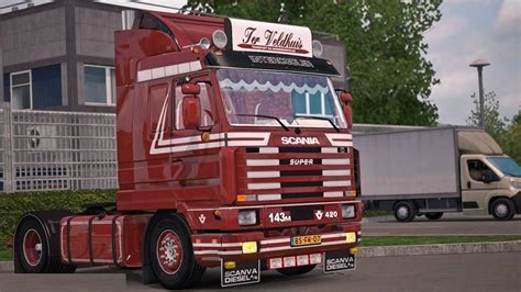 ETS2 - Scania 143m Fieldhouse V1.0 (1.30.x) - Haulin, Ats, Ets2 Mods