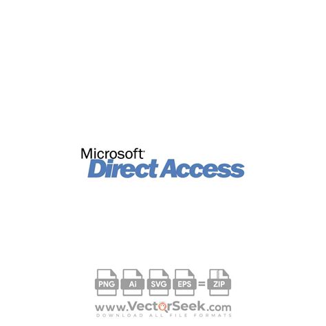 Microsoft Direct Access Logo Vector - (.Ai .PNG .SVG .EPS Free Download)