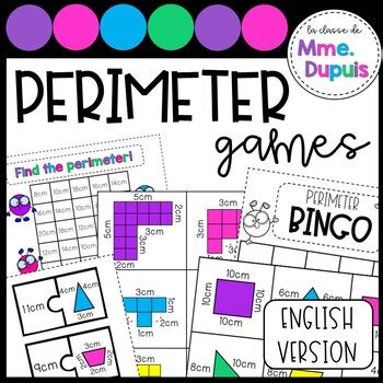 Perimeter Games | English Version by Mme Dupuis | TPT