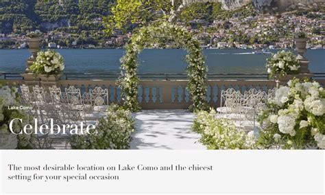 Lake Como Wedding Venues - Awesome Wedding Venues