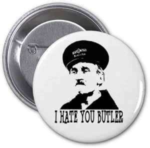 Button Pin Badge Blakey On The Buses Humour Large 58mm : Amazon.co.uk ...