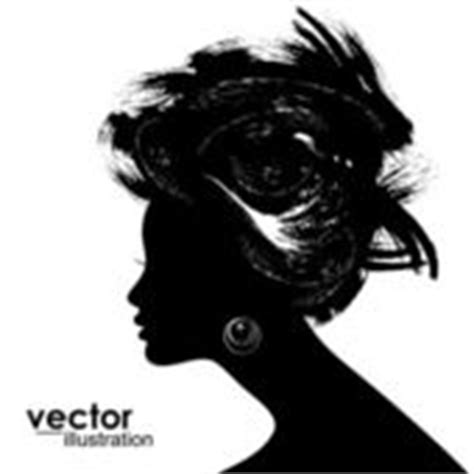 Woman face silhouette — Stock Vector © dahabians #12403440