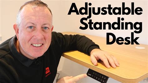 Height Adjustable Standing Desk - Assembly and Review - YouTube