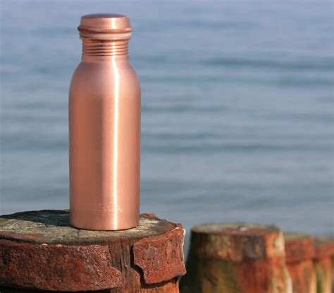 Personalised Pure Copper Water Bottle By Global WAKEcup ...