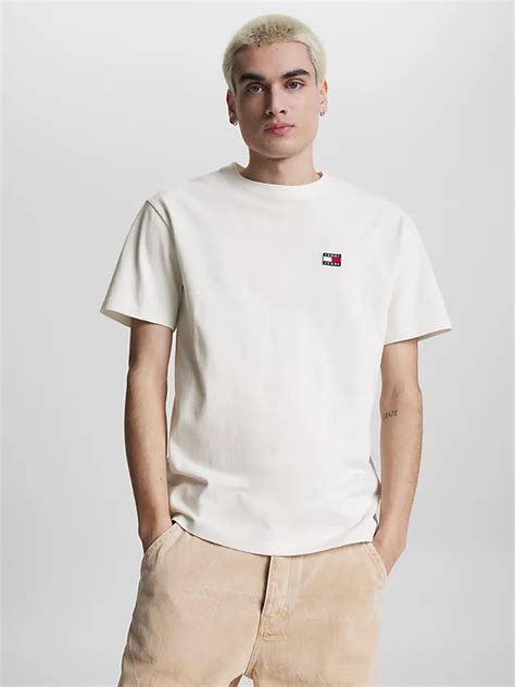 Badge Classic Fit T-Shirt | WHITE | Tommy Hilfiger