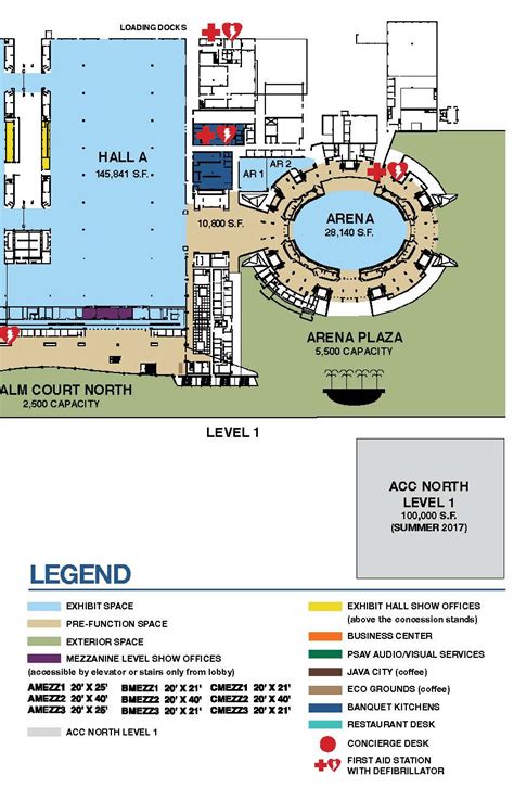 Anaheim Convention Center Floor Plan - floorplans.click