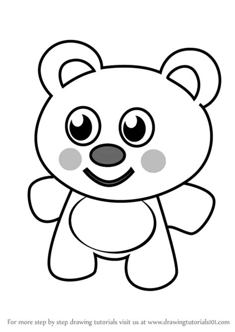 Cute Gangster Teddy Bear Drawings - Foto Kolekcija