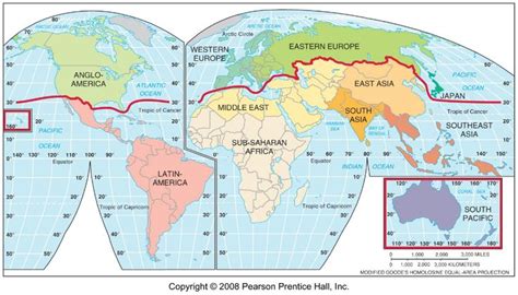 More and less developed regions map. | Ap human geography, Map of ...