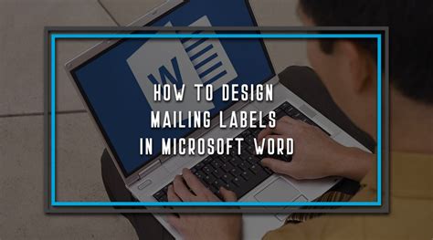 How to Design Mailing Labels in Microsoft Word - VIPparcel