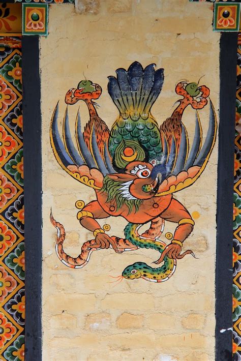 Garuda - Bhutan Bhutan, Places Around The World, Bird Art, Strange, In This Moment, Wall Art ...