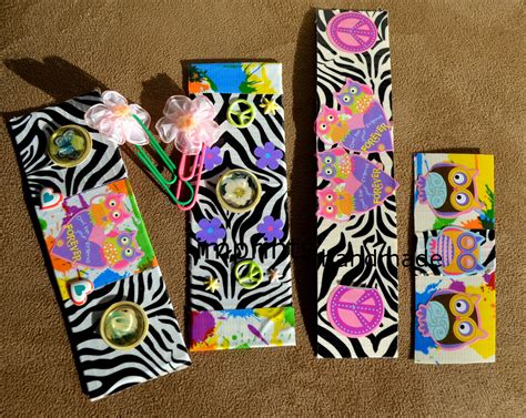 imprints handmade: Duct tape bookmarks by kids