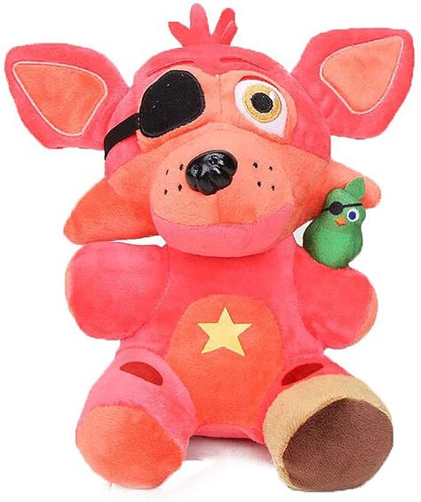 Buy 18cm Rockstar Foxy Plush, 5 Nights Freddy Pizza Simulator - Rockstar Foxy Plushie Stuff ...