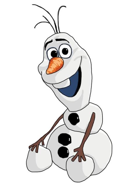 Do You Want To Build A Snowman? Learn To Draw Olaf! | Olaf drawing ...