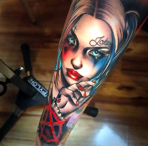 View 20 Forearm Harley Quinn's Arm Tattoo - quoteshorearea