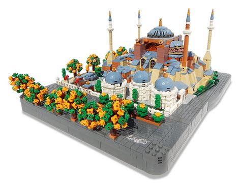 Beautiful LEGO recreation of Istanbul's Hagia Sophia - The Brothers Brick | The Brothers Brick