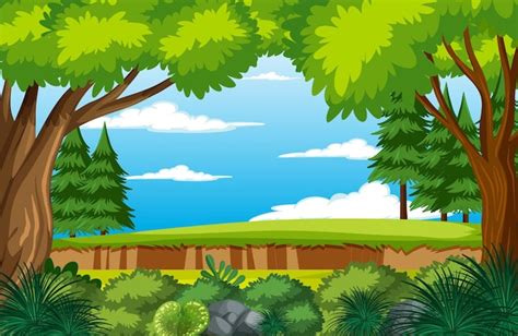 93 Background Gambar Hutan Kartun Picture - MyWeb