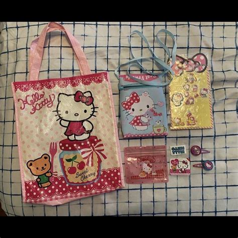 Sanrio Hello Kitty Accessories Lot/Bundle Hello... - Depop